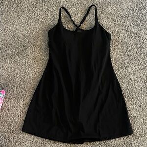 Elegant Black Women's Athletic Dress